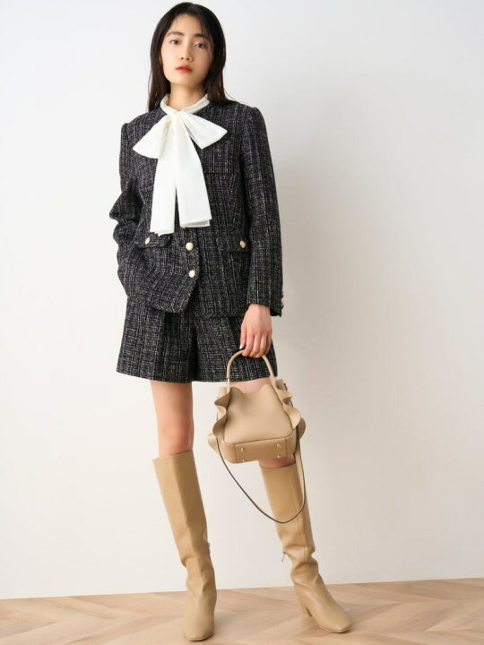 楽天市場】【SALE／50%OFF】パイピングツイードジャケット CELFORD 