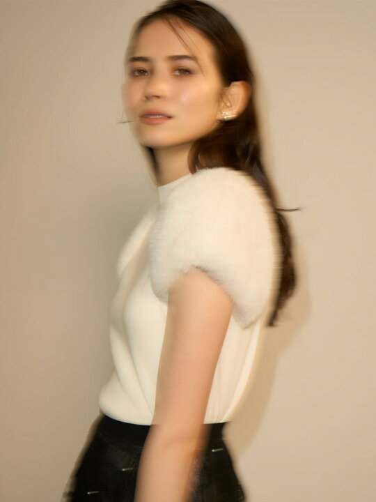 楽天市場】【SALE／40%OFF】シルクブレンドショートファースリーブ  