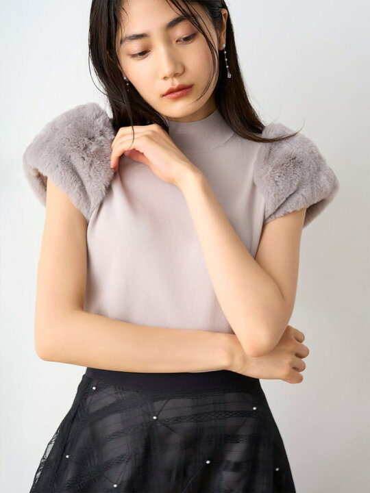 楽天市場】【SALE／40%OFF】シルクブレンドショートファースリーブ  