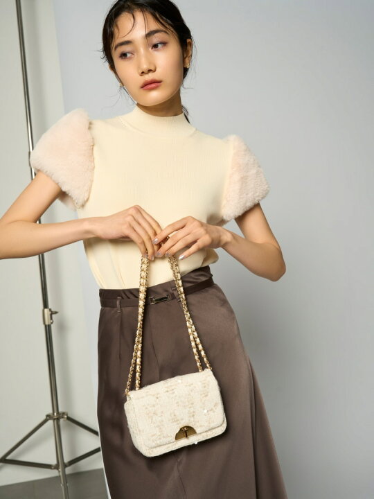 楽天市場】【SALE／40%OFF】シルクブレンドショートファースリーブ  