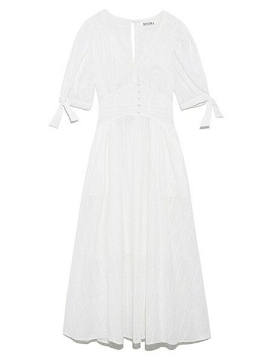 楽天市場】【SALE／40%OFF】コットンパンチングレースワンピース  