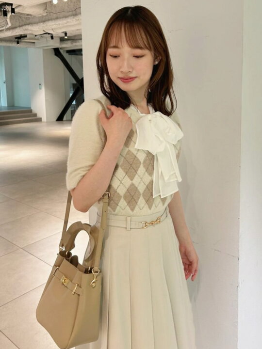 楽天市場】ベルト付きプリーツスカート CELFORD セルフォード スカート  