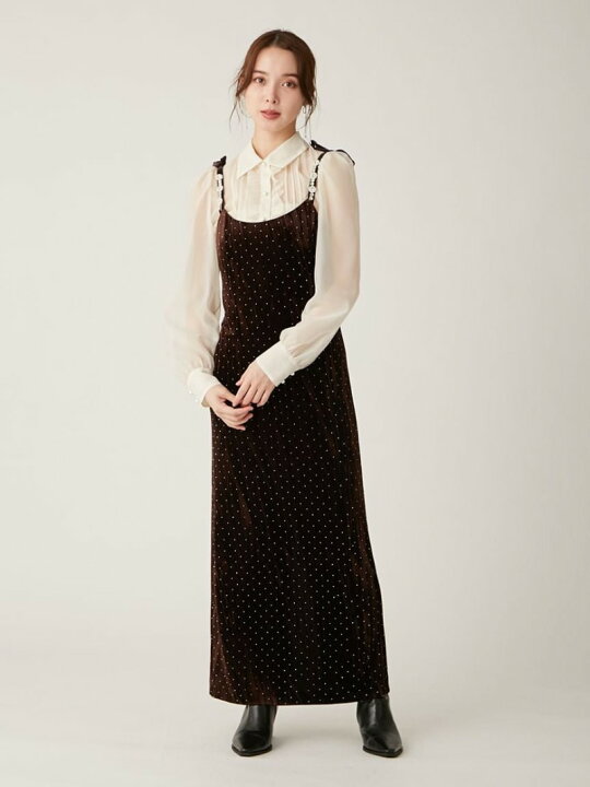 楽天市場】【SALE／30%OFF】[L.B CANDY STOCK]ブラウスセットビジュー 