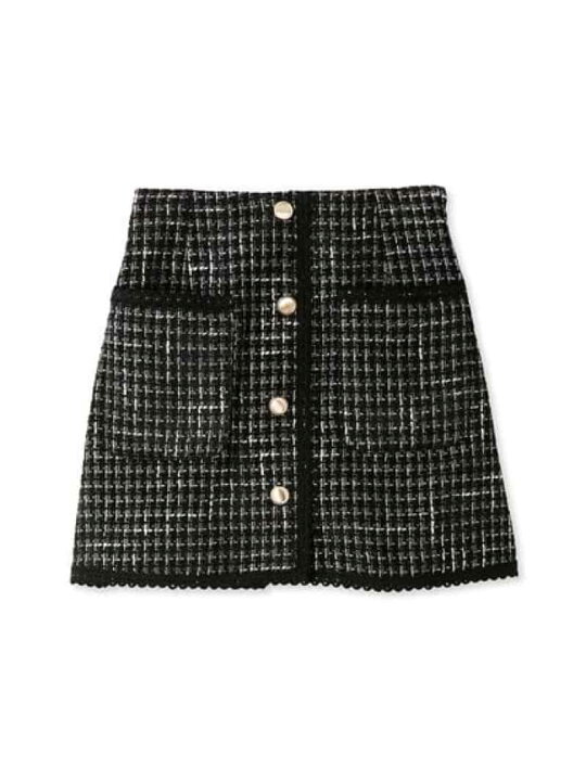 楽天市場】【SALE／50%OFF】トリミングツイードスカショーパン FURFUR  