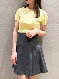 プリーツスカショーパン SNIDEL スナイデル パンツ その他のパンツ ブラック グレー【送料無料】[Rakuten Fashion]