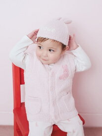 【BABY】パウダーアニマルベスト gelato pique ジェラートピケ トップス パーカー・フーディー【送料無料】[Rakuten Fashion]