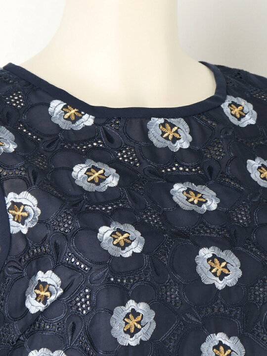 楽天市場】【SALE／22%OFF】お花刺繍後ろリボントップス LILY BROWN 