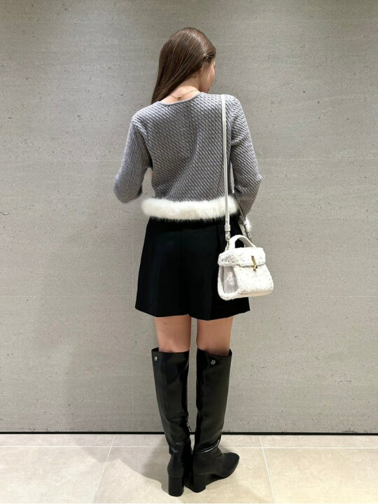 楽天市場】【SALE／30%OFF】ケーブルニットファーカーデ CELFORD セル 