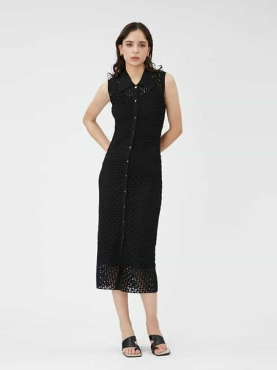 楽天市場】【SALE／30%OFF】クロシェニットポロワンピース FRAY I.D 