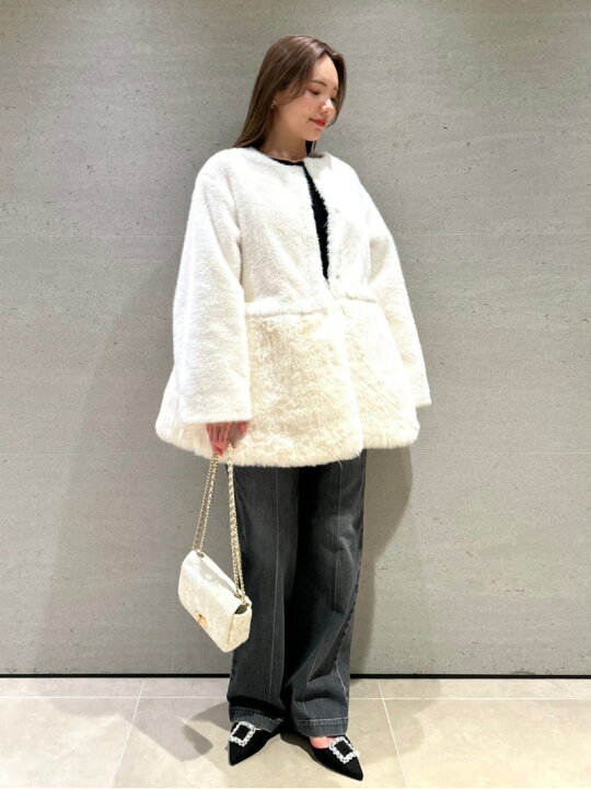 楽天市場】【SALE／30%OFF】2wayファーコート CELFORD セルフォード  