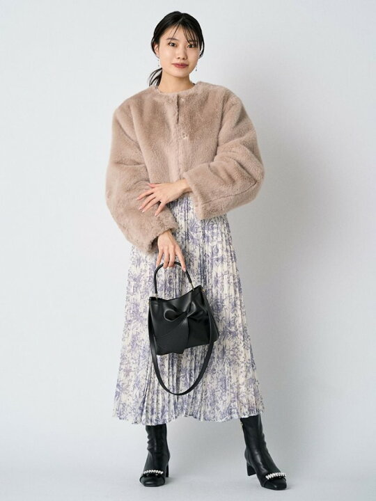 楽天市場】【SALE／30%OFF】2wayファーコート CELFORD セルフォード 