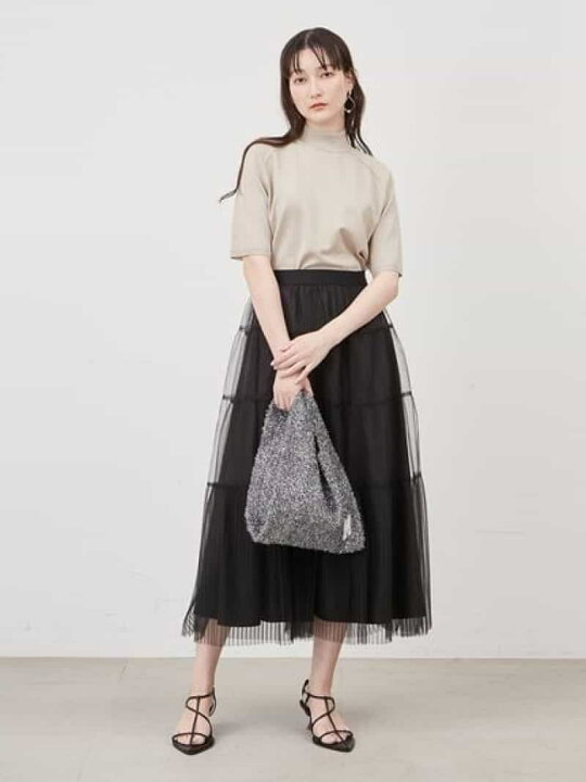 楽天市場】【SALE／30%OFF】2WAYチュールティアードスカート Mila Owen 