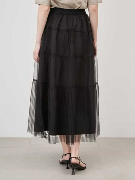 楽天市場】【SALE／30%OFF】2WAYチュールティアードスカート Mila Owen 