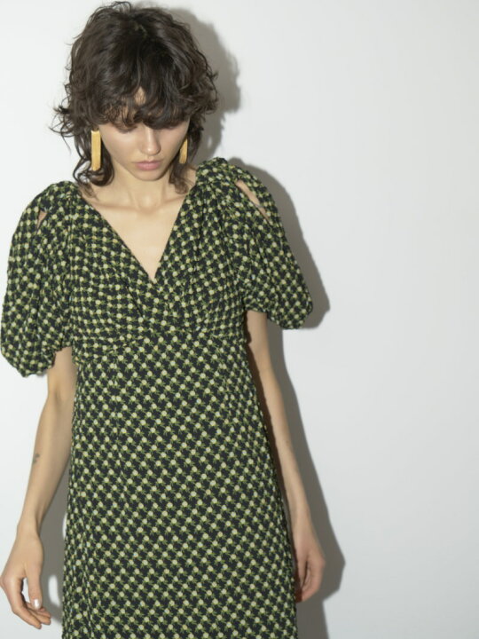 楽天市場】【SALE／40%OFF】リボンスリーブフラワードレス styling 