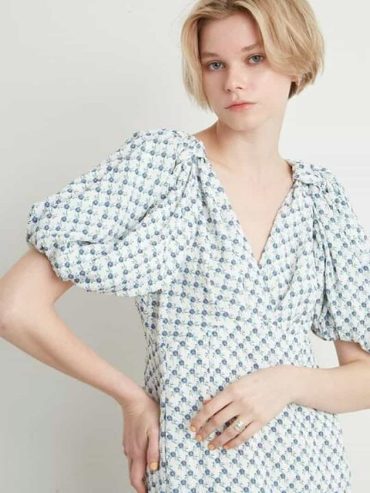 楽天市場】【SALE／40%OFF】リボンスリーブフラワードレス styling  