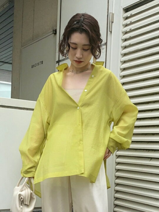 楽天市場】【SALE／30%OFF】サイドボタンシアーシャツ FRAY I.D フレイ 