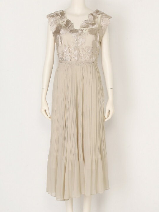 楽天市場】エンブロイダリーシフォンコンビドレス FRAY I.D フレイ  