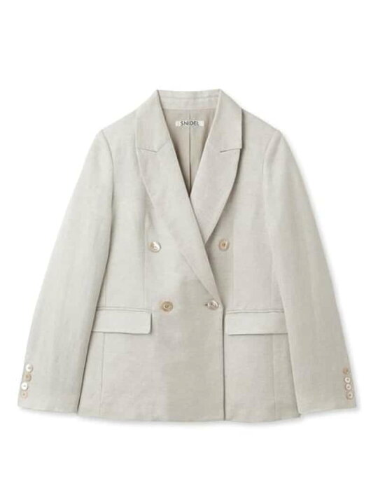 楽天市場】【SALE／50%OFF】ヘリンボーンリネンジャケット SNIDEL 