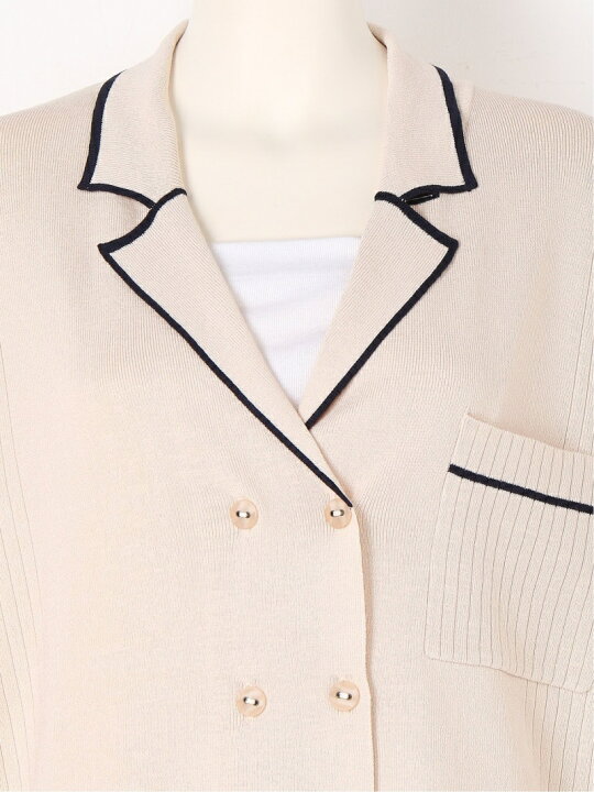 楽天市場】【SALE／45%OFF】ラインニットシャツ LILY BROWN リリー 