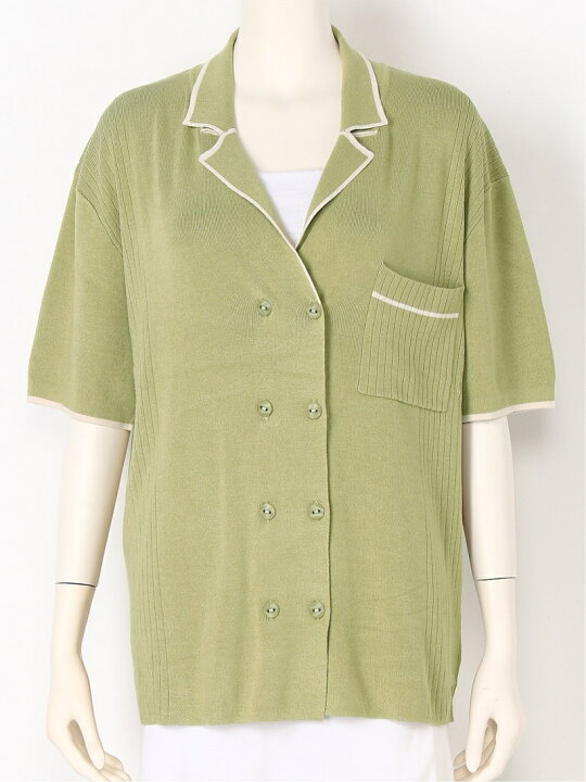 楽天市場】【SALE／45%OFF】ラインニットシャツ LILY BROWN リリー 