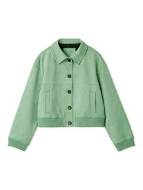 【SALE／50%OFF】【セットアップ対応】スウェードブルゾン Mila Owen ミラオーウェン ジャケット・アウター ブルゾン・ジャンパー ベージュ【RBA_E】【送料無料】[Rakuten Fashion]