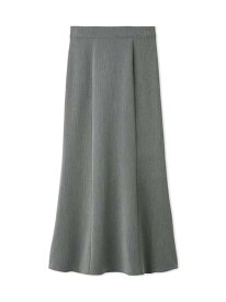 シンプルマーメイドスカート SNIDEL スナイデル スカート ロング・マキシスカート グレー ブラック【送料無料】[Rakuten Fashion]