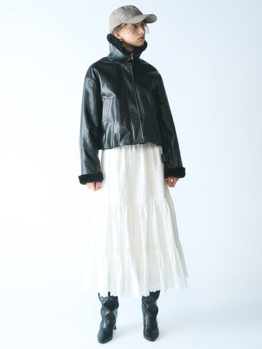 楽天市場】【SALE／50%OFF】バリエボンバージャケット SNIDEL  