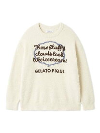 【SALE／30%OFF】【HOMME】ベビモコトークロゴプルオーバー gelato pique ジェラートピケ トップス スウェット・トレーナー【RBA_E】【送料無料】[Rakuten Fashion]