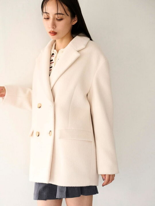 楽天市場】【SALE／50%OFF】ウールオーバージャケット SNIDEL  