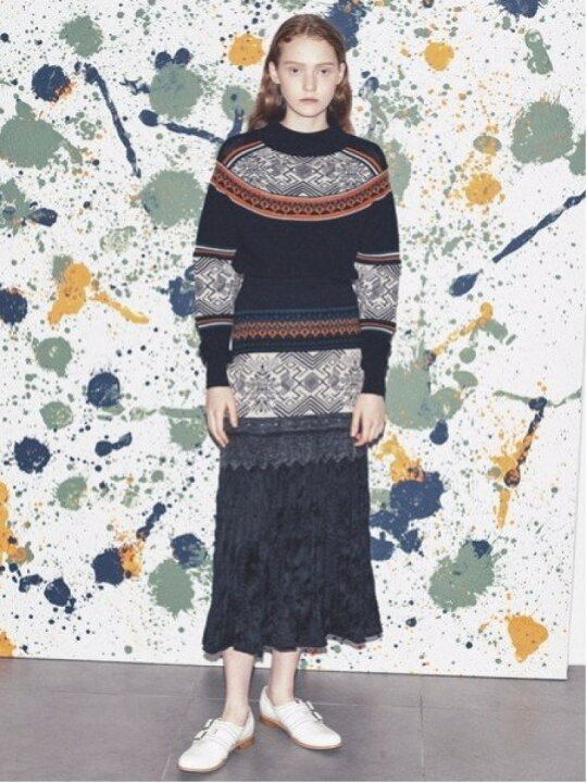 楽天市場】【SALE／45%OFF】ノルディックニットスカート FURFUR ファー 