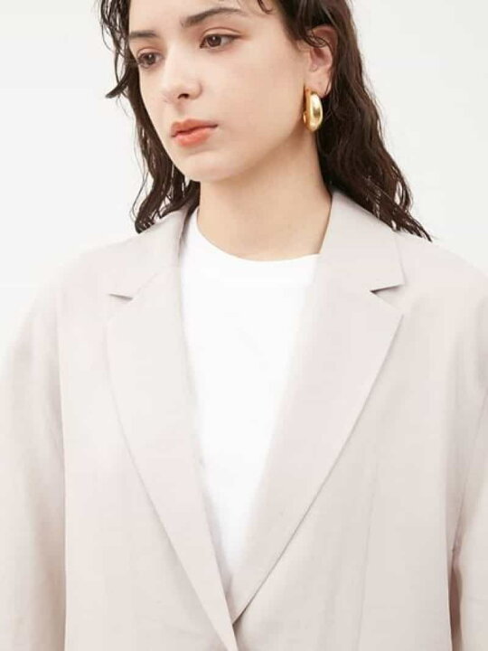 楽天市場】【SALE／50%OFF】ドロップショルダーシアージャケット Mila 