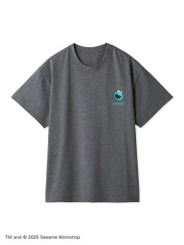 【UNISEX】キャラクターアートTシャツ(COOKIE&FRIENDS) SESAME STREET MARKET セサミストリートマーケット トップス その他のトップス グレー【送料無料】[Rakuten Fashion]