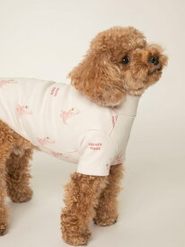 【SALE／20%OFF】【CAT&DOG】【販路限定商品】ダイナソー柄プルオーバー GELATO PIQUE CAT&DOG ジェラートピケ ペット用品 ペットウェア・ペット服 ホワイト ピンク【RBA_E】[Rakuten Fashion]