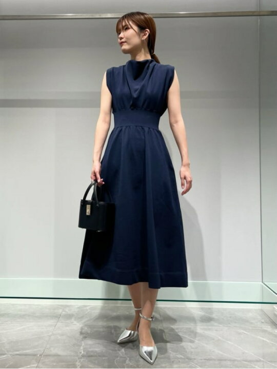 楽天市場】【SALE／30%OFF】ドレープネックニットワンピース CELFORD 
