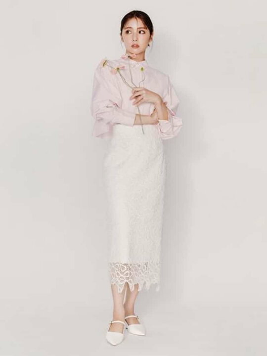 楽天市場】【SALE／40%OFF】オリジナルリボンメッシュレーススカート 