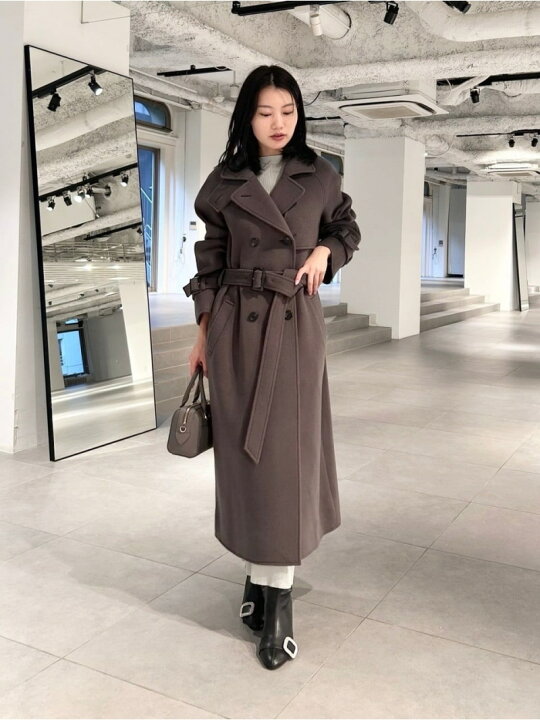 楽天市場】【SALE／30%OFF】ウール混ロングトレンチコート CELFORD 