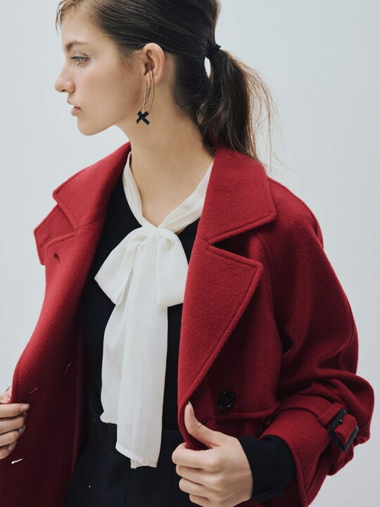 楽天市場】【SALE／30%OFF】ウール混ロングトレンチコート CELFORD 