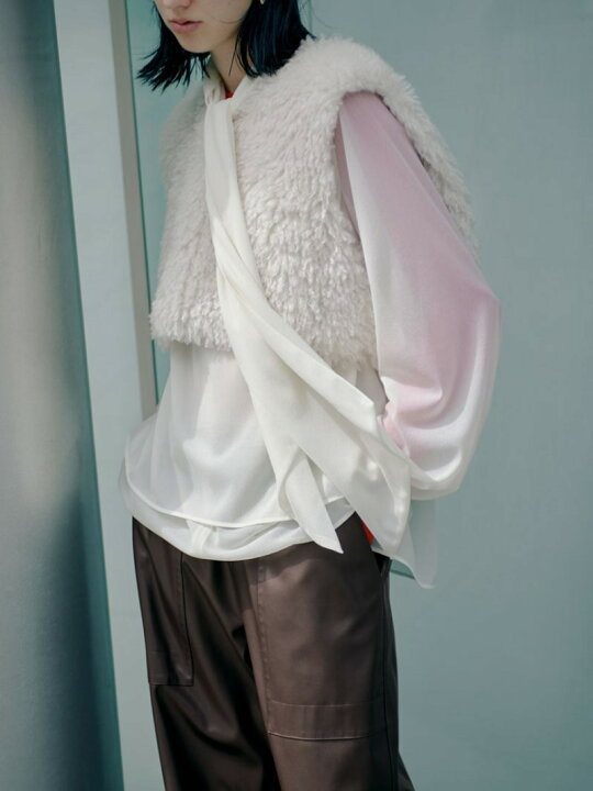 楽天市場】【SALE／30%OFF】エコファーショートベスト MIESROHE 