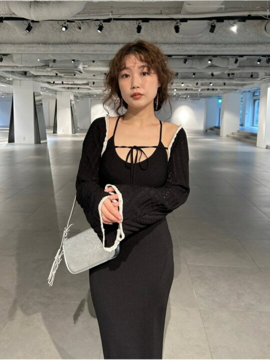 楽天市場】【SALE／50%OFF】レース編みボレロセットニットワンピース 