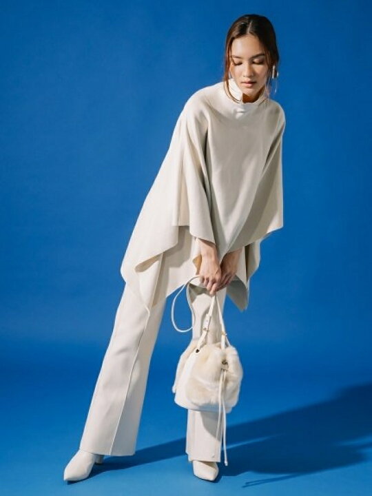 楽天市場】【SALE／60%OFF】ケープニットパンツセットアップ CELFORD  