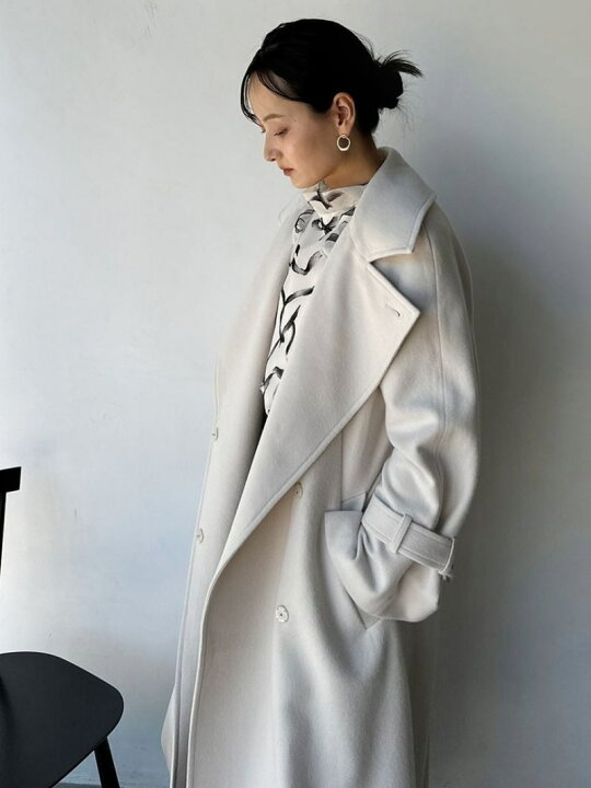 楽天市場】【SALE／50%OFF】ウールカシミヤスタンドカラーコート  