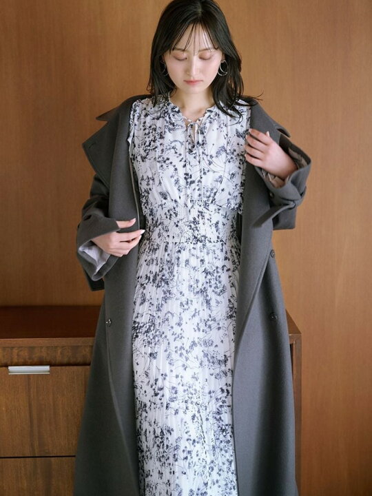 楽天市場】【SALE／50%OFF】ウールカシミヤスタンドカラーコート 