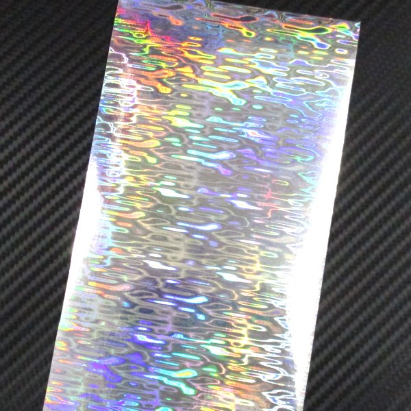 ネイル ルアー など自由に使える ホログラム マグマホロ 1枚 最旬ダウン 20cmx10cm 粘着性シールタイプ ついに再販開始 ホログラムシート