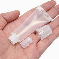 1個 ソフトスクイーズ容器 空プラスチックチューブ 化粧品用 旅行用 詰め替え可能
