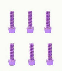 6�Z�b�g ���]�ԃX�e���{���g ���]�ԃX�e���X�N�����[ M5x18mm ���]�ԃ{���g ���[�h�o�C�N MTB
