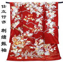 楽天市場】手刺繍 振袖 尾峨佐の通販