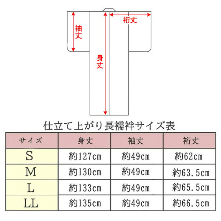 楽天市場】長襦袢付き 和装小物 20点セット 長襦袢 wk-365 Sサイズ M 