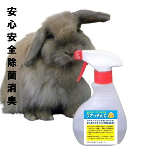 うさぎファンクラブ うさっきんぐスプレー付き容器300cc 除菌消臭 クラブで15年使用実績