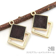 【＋3倍！最大P6倍&300円オフ！】＼ご愛顧感謝デー限定／チャーム ウッドcharm スクエアフレーム ウッド…