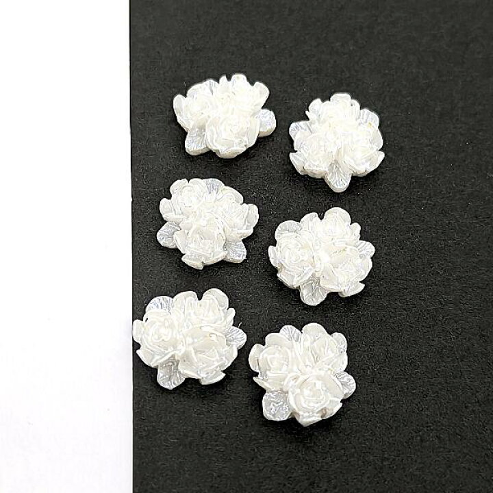 楽天市場】【新春お年玉クーポン】225円OFF☆フラワーカボション 薔薇 